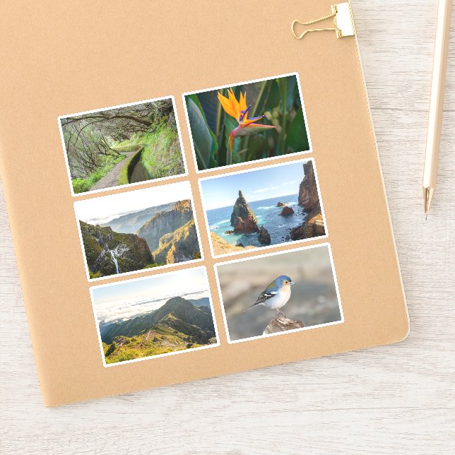 Adesivo Madeira Portugal Travel Photography Sticker sheet (Notebook)