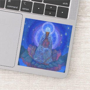 Adesivo Mãe do Mundo, 1924 por Nicholas Roerich