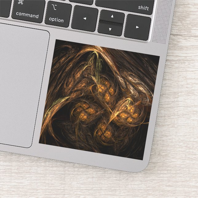 Adesivo Mãe Terra Abstrato de Arte (Detalhe)