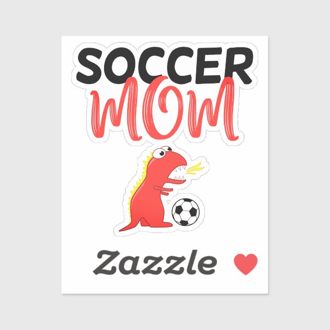 Adesivo Mães De Futebol Unem-Se: Diversão Dinossauros (Folha)