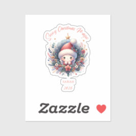 Adesivo Mágica de Natal em Neve