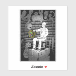 Adesivo Mágica e Monstros Cubo