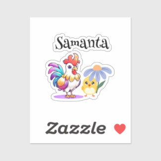 Adesivo Magical Rooster Sticker Sheet