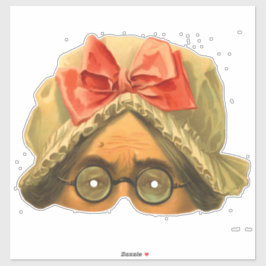 Adesivo Maid - Vintage Victorian Mask Sticker