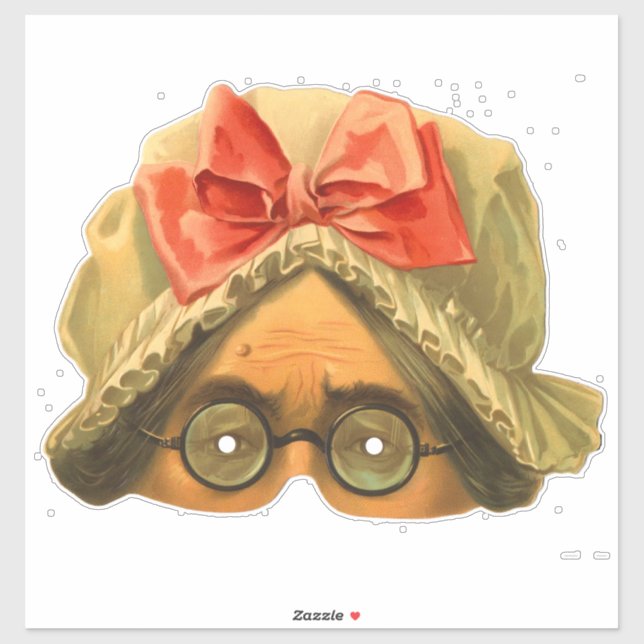 Adesivo Maid - Vintage Victorian Mask Sticker (Folha)