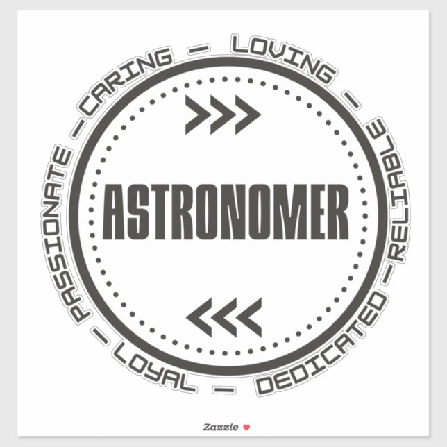 Adesivo Maior Astrônomo (Folha)