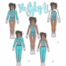 Adesivo Maiorette / Dancer - Troca Rápida de Stickers Carr