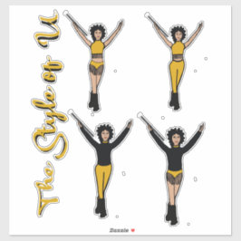 Adesivo Majorette / Dancer Quick Change Stickers Fringe S