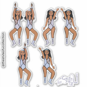 Adesivo Majorette / Dancer Stickers Diamond Crown #2