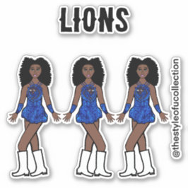 Adesivo Majorette / Dancer Stickers Sapphire Lion A