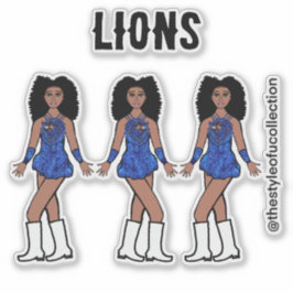 Adesivo Majorette / Dancer Stickers Sapphire Lion C