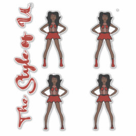 Adesivo Majorette / Dancer Stickers Strawberry #2
