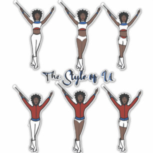 Adesivo Majorette Quick Change Stickers( Cherry/Blueberry)