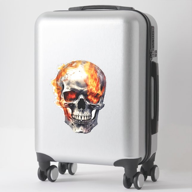 Adesivo Mala do crânio, Laptop (Mala)