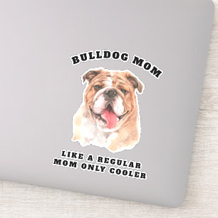 Adesivo Mamã legal/pai do buldogue do buldogue   da