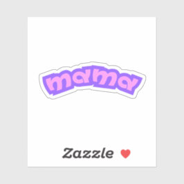 Adesivo Mamãe | Mãe Rosa Nova Mãe Mamãe Mãe