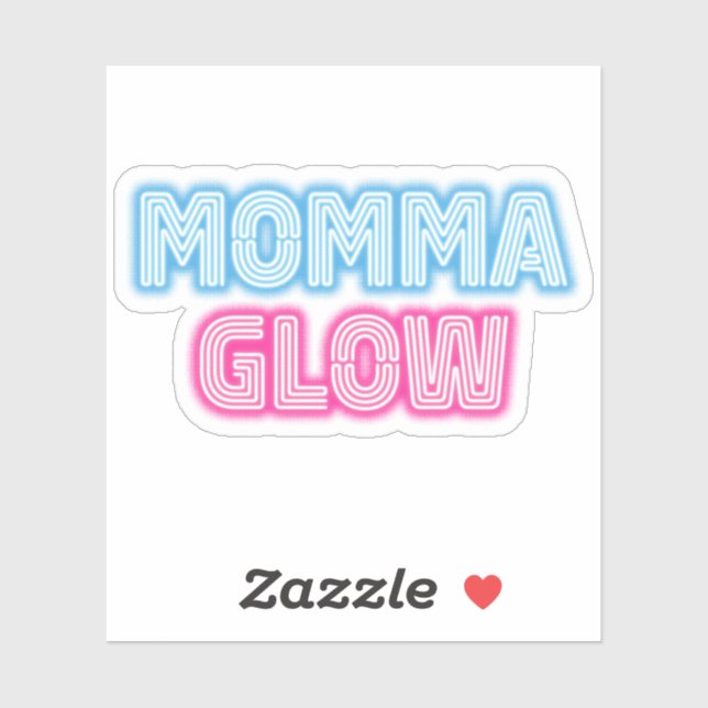 Adesivo Mamma Glow (Folha)