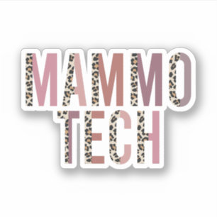Adesivo Mammo Tecnólogo, Mammo Tech, Tecnologia de Mammogr