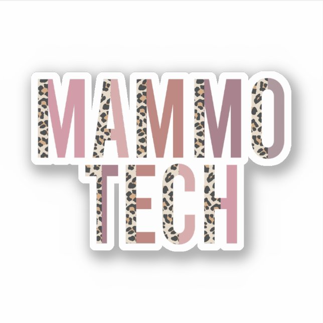 Adesivo Mammo Tecnólogo, Mammo Tech, Tecnologia de Mammogr (Frente)