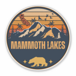 Adesivo Mammoth Lakes, Califórnia