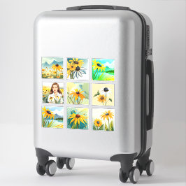 Adesivo Manchas de flores de Susan de olhos negros