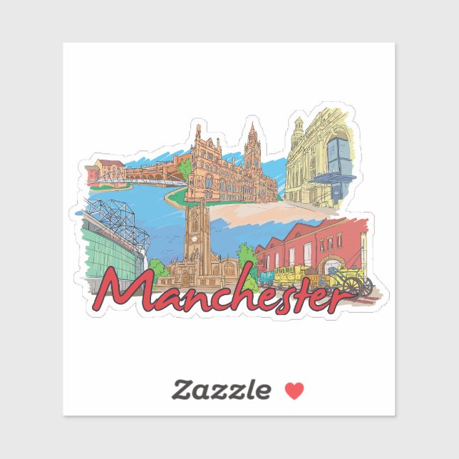 Adesivo manchester Ctiy (Folha)