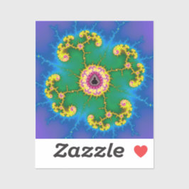 Adesivo Mandala da Ilha Fractal
