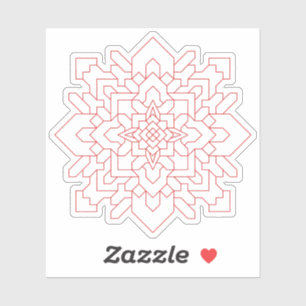 Adesivo Mandala geométrica #1