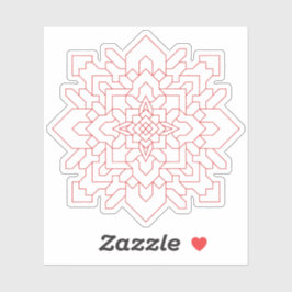 Adesivo Mandala Geométrica nº 1