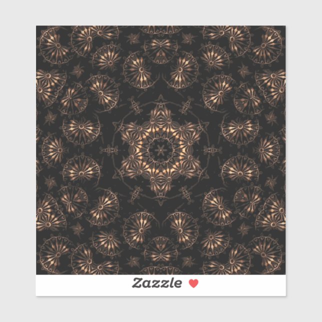 Adesivo Mandala Idade do Bronze (Folha)