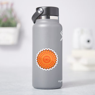 Adesivo Mandala Laranja