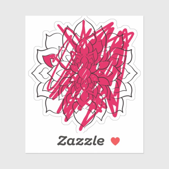 Adesivo Mandalas são tão relaxantes... (Folha)