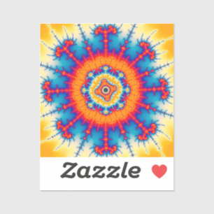 Adesivo Mandelbrot Flower Burst