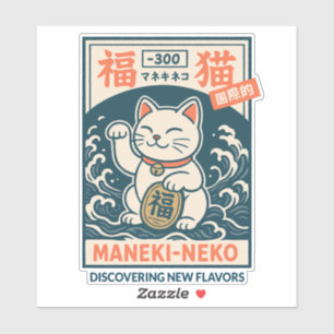 Adesivo Maneki-Neko