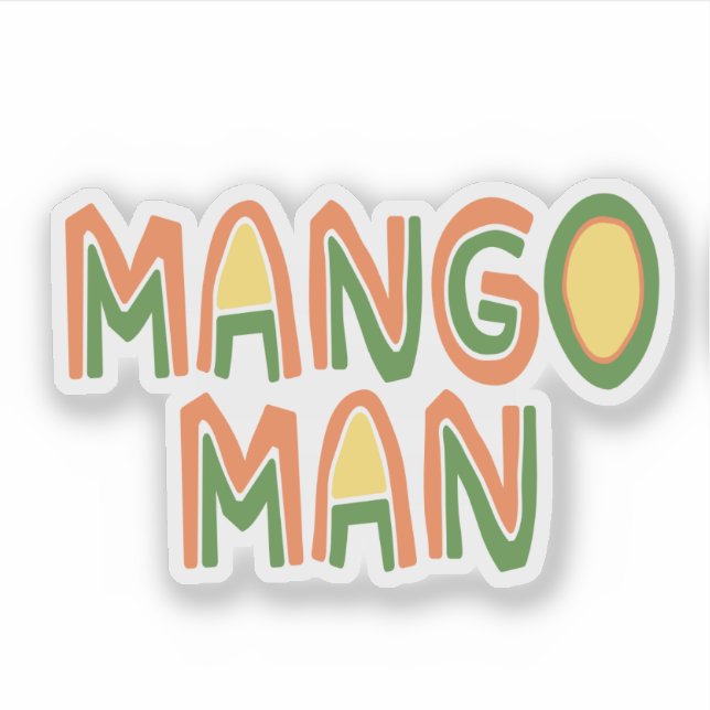 Adesivo Mango Man (Frente)
