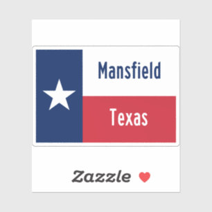 Adesivo Mansfield Texas