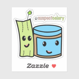 Adesivo Manteiga de amendoim BFF + Suspeito de AipoCelery™