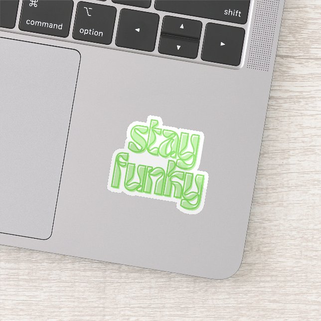 Adesivo Mantenha o Funky (Detalhe)