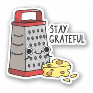 Adesivo Mantenha-se Grateful Cheie Pun Sticker
