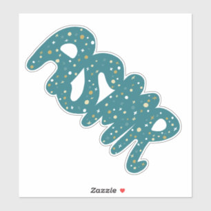 Adesivo Manual de Tingles Teais ASMR