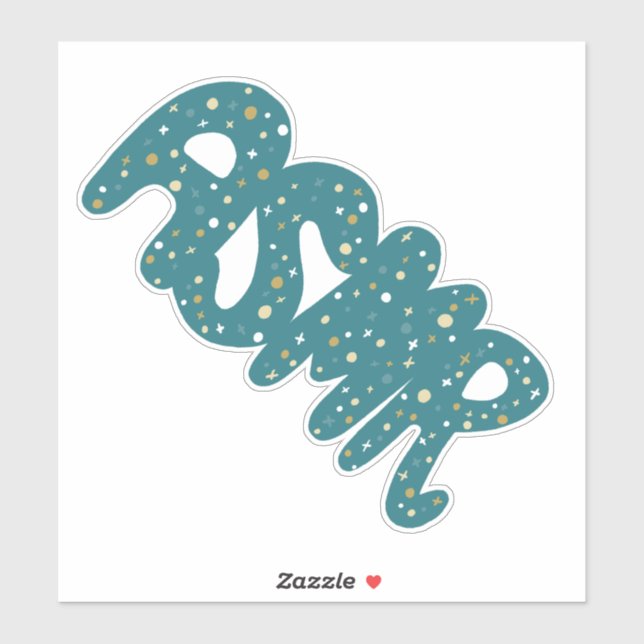 Adesivo Manual de Tingles Teais ASMR (Folha)