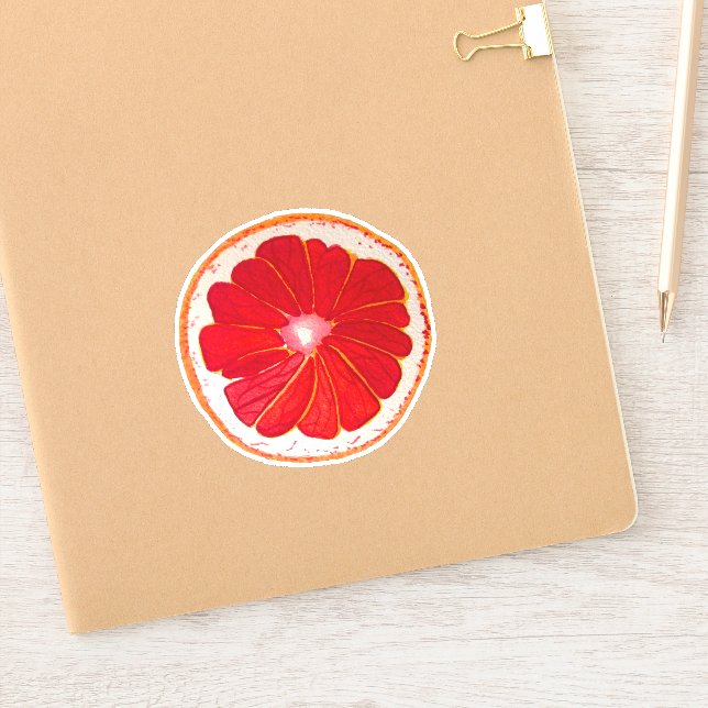 Adesivo Mão branca pintada a rosa pop (Notebook)