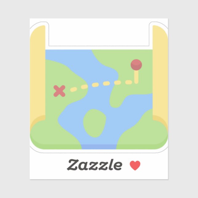 Adesivo Mapa (Folha)