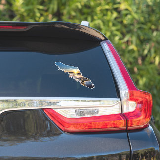 Adesivo Mapa da ilha de Vancouver - Costa do Mar BC