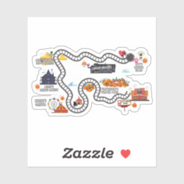 Adesivo Mapa de Conselhos de Jogo