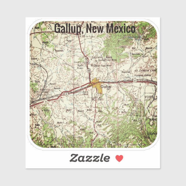 Adesivo Mapa de Tópicos da Galup (Folha)