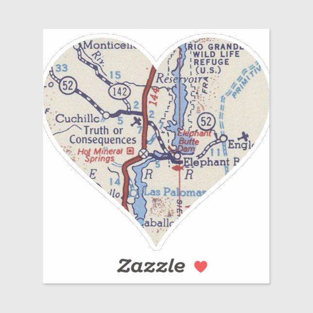 Adesivo Mapa de Verdade ou Consequências (Folha)