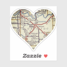 Adesivo Mapa Retroativo Ada OK