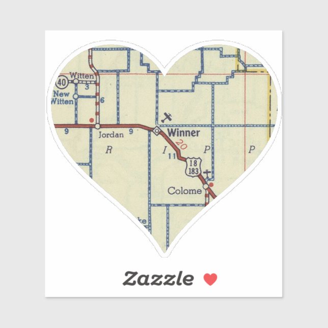 Adesivo Mapa SD do Vencedor (Folha)