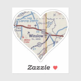 Adesivo Mapa Winslow